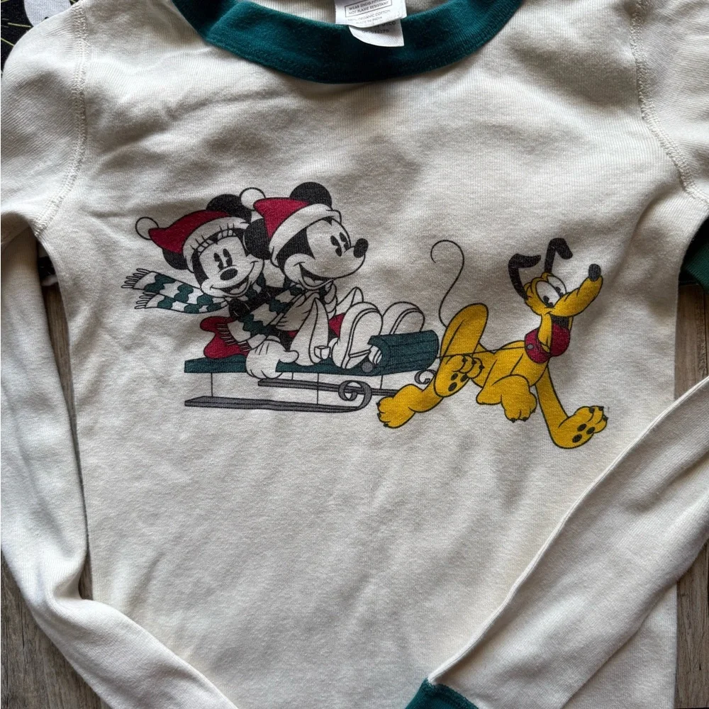 Hanna Andersson unisex Long Sleeve Pajama Top Bundle in Organic Cotton Size 8